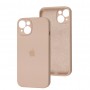 Чохол для iPhone 14 Square Full camera pink sand