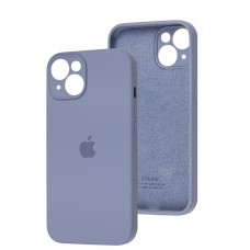 Чехол для iPhone 14 Square Full camera lavender gray