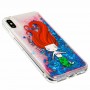 Чохол для iPhone Xs Max блискітки вода "little mermaid"