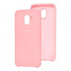 Чохол для Samsung Galaxy J6 2018 (J600) Silky світло-рожевий