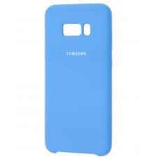 Чехол для Samsung Galaxy S8 Plus (G955) Silky Soft Touch светло синий