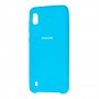 Чохол для Samsung Galaxy A10 (A105) Silky Soft Touch "блакитний"