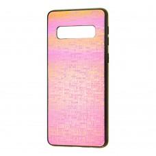 Чехол для Samsung Galaxy S10+ (G975) Gradient розовый