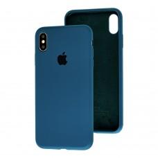 Чехол для iPhone Xs Max Slim Full cosmos blue 