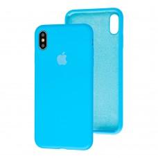 Чехол для iPhone Xs Max Slim Full light blue