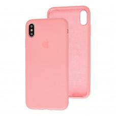 Чехол для iPhone Xs Max Slim Full pink
