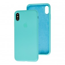 Чехол для iPhone Xs Max Slim Full sea blue