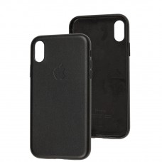 Чехол для iPhone Xr Leather classic Full MagSafe black
