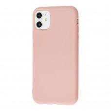 Чехол для iPhone 11 Epic матовый розовый