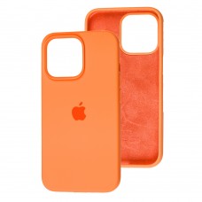 Чехол для iPhone 13 Pro Silicone Full оранжевый / orange