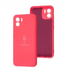 Чохол для Xiaomi Redmi A1 / A2 Silicone Full Тризуб рожевий / barbie pink