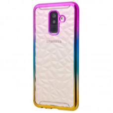 Чехол для Samsung Galaxy A6 2018 (A600) Prism Gradient розово золотистый