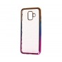 Чехол для Samsung Galaxy A6 2018 (A600) Prism Gradient золотисто розовый