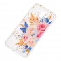 Чохол для Samsung Galaxy J6+ 2018 (J610) Flowers Confetti "кущова троянда"