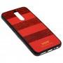 Чохол для Xiaomi Redmi 8 woto з блискітками червоний