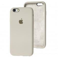 Чехол для iPhone 6 / 6s Silicone Full серый / stone