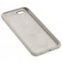 Чехол для iPhone 6 / 6s Silicone Full серый / stone