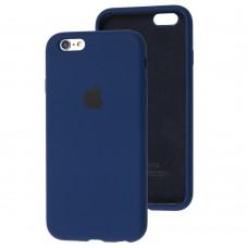 Чохол для iPhone 6/6s Silicone Full синій/navy blue