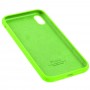 Чехол для iPhone Xr Silicone Full салатовый / neon green 