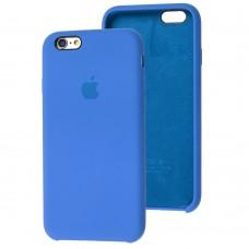 Чехол Silicone для iPhone 6 / 6s case royal blue / синий