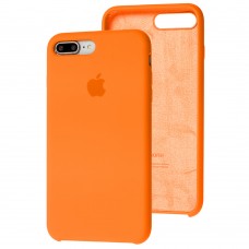 Чехол Silicone для iPhone 7 Plus / 8 Plus case оранжевый / papaya