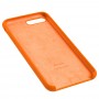 Чехол Silicone для iPhone 7 Plus / 8 Plus case оранжевый / papaya