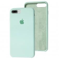 Чехол Silicone для iPhone 7 Plus / 8 Plus case бирюзовый / beryl