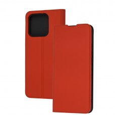 Чехол книга Fibra для Xiaomi Redmi 10C красный