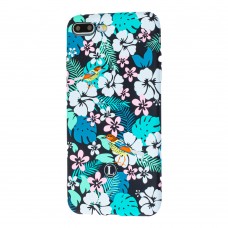Чехол Luxo Face для iPhone 7 Plus / 8 Plus флуоресцентный птицы цветы