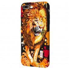 Чехол Luxo Face для iPhone 7 Plus / 8 Plus флуоресцентный лев