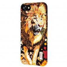 Чехол Luxo Face для iPhone 7 / 8 неоновый лев II