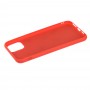 Чехол для iPhone 11 Pro Max Mickey Mouse leather красный