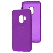 Чехол для Samsung Galaxy S9 (G960) Silicone Full фиолетовый / purple