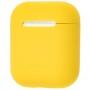 Чохол для Airpods Baseus silicone thin жовтий