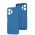 Чохол для Xiaomi Redmi 12 Full without logo blue