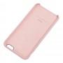 Чехол для iPhone 6 Plus Silicone case "розовый песок"