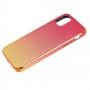 Чохол для iPhone 11 Pro Max Ambre glass "червоно-золотистий"
