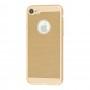 Чохол Perfo для iPhone 7/8 матове покриття золотистий