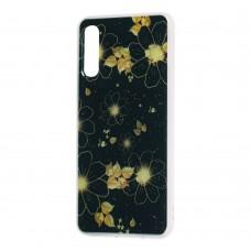 Чехол для Samsung Galaxy A50 / A50s / A30s Flowers Confetti "ромашка" 