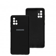 Чохол для Samsung Galaxy A71 (A715) Full camera чорний