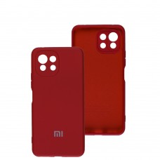 Чехол для Xiaomi Mi 11 Lite Full camera красный / rose red