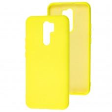 Чехол для Xiaomi Redmi 9 Full without logo bright yellow