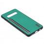 Чохол для Samsung Galaxy S10+ (G975) Shengo Textile зелений
