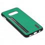 Чехол для Samsung Galaxy S10e (G970) Shengo Textile зеленый