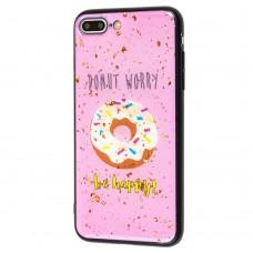 Чехол для iPhone 7 Plus / 8 Plus Confetti fashion donut worry