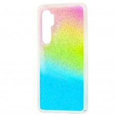 Чехол для Xiaomi Mi Note 10 Lite Wave confetti радуга