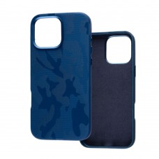 Чохол для iPhone 13 / 14 WAVE Khaki Magnetic blue