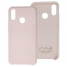 Чехол для Huawei P Smart Plus Wave Silky Soft Touch розовый песок