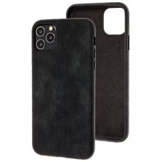 Чехол для iPhone 11 Pro Leather croco full black