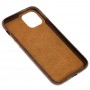 Чохол для iPhone 11 Pro Leather croco full коричневий